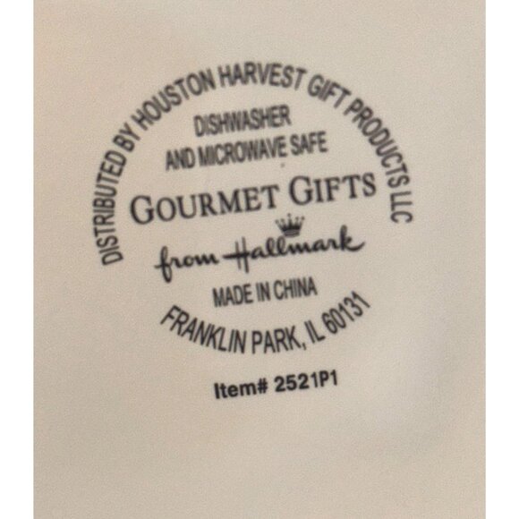 Vintage Hallmark Gourmet Gifts Ceramic Cookie Jar With Lid - Picture 2 of 4